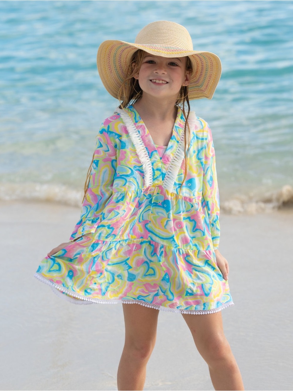 Kenny Flowers The St. Lucia - Girls Tunic Dress
